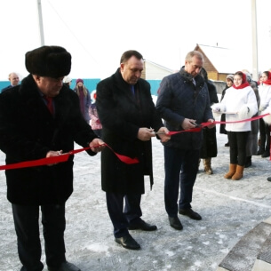 Губернатор открыл Дом культуры в деревне в Иркутском районе