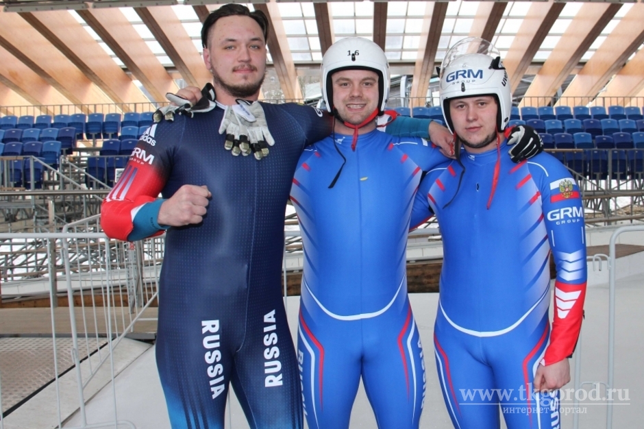 Уроженцы Братска заняли весь пьедестал почёта на Чемпионате России по санному спорту