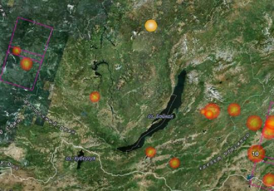 В Иркутск пришла жара: растёт площадь лесных пожаров