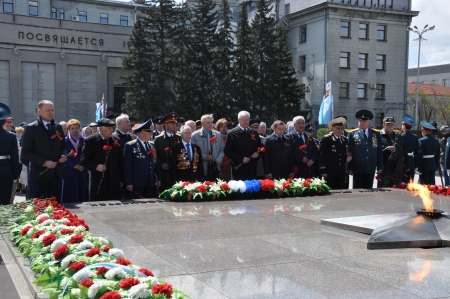 В Иркутске прошли мероприятия, посвященные 73-ой годовщине Победы в Великой Отечественной войне