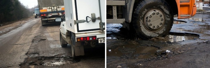 Большегрузы нефтяников раздавили дороги в Чунском районе