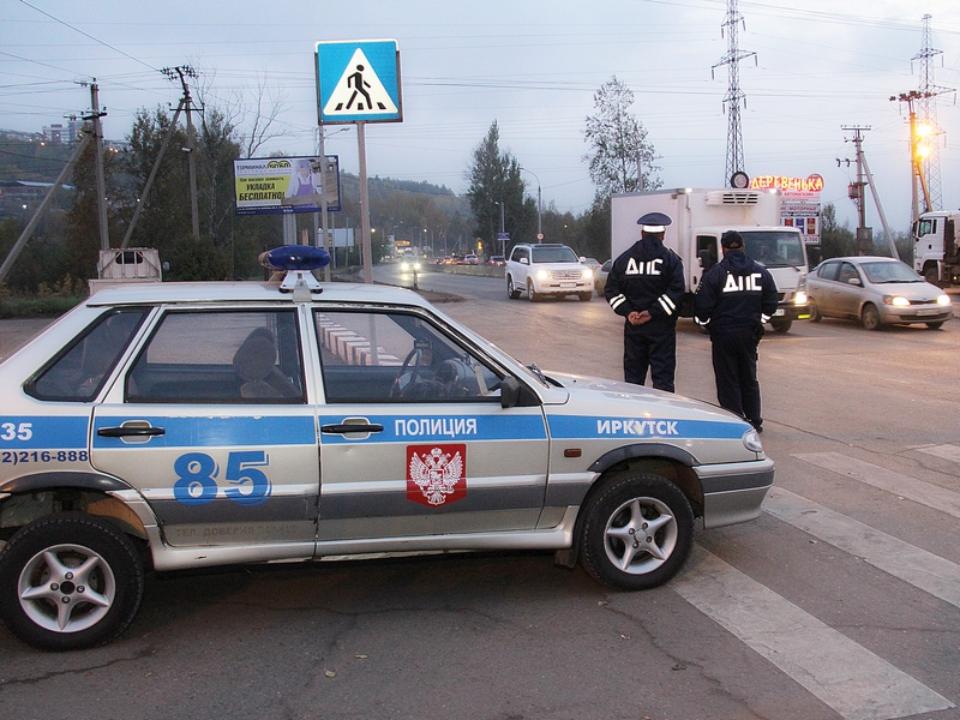 В расставленный полицейскими "Невод" угодило более 3000 автомобилистов Приангарья