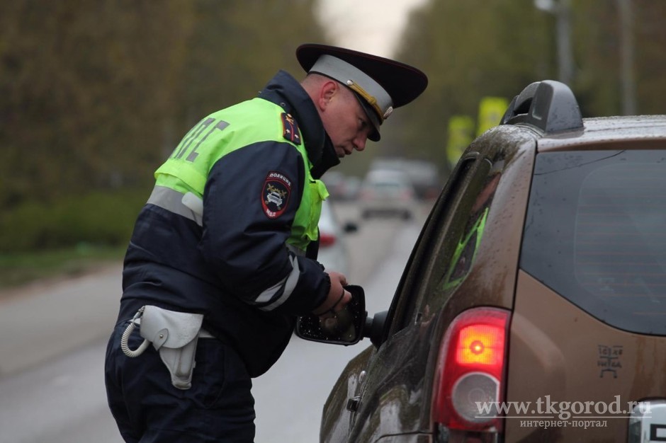 В Братске будут проверять водителей на состояние опьянения