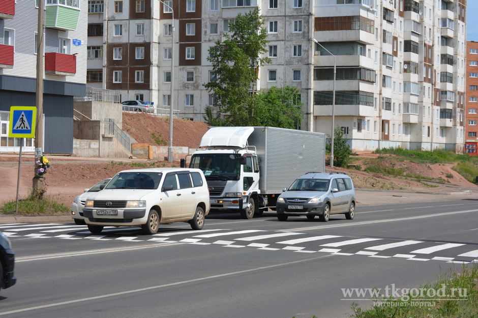 В Братске преобразился пешеходный переход на улице Гагарина