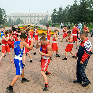 В Иркутске отметили международный день бокса