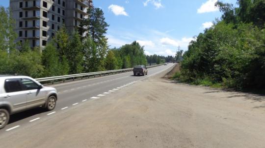 В Иркутском районе отремонтировали дорогу к микрорайону Березовый