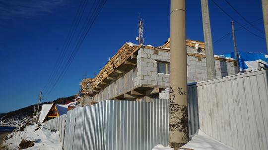 В Листвянке остановили незаконное строительство шести домов