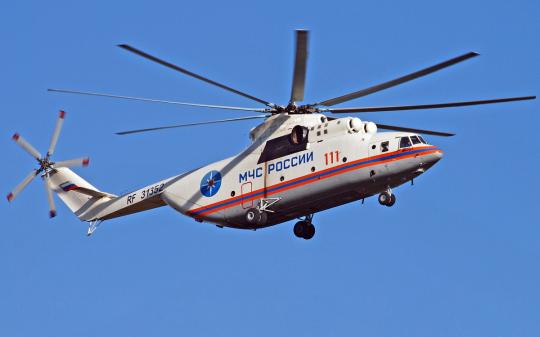 На поиск пропавшего в Иркутской области Ми-8 вылетел вертолет МЧС