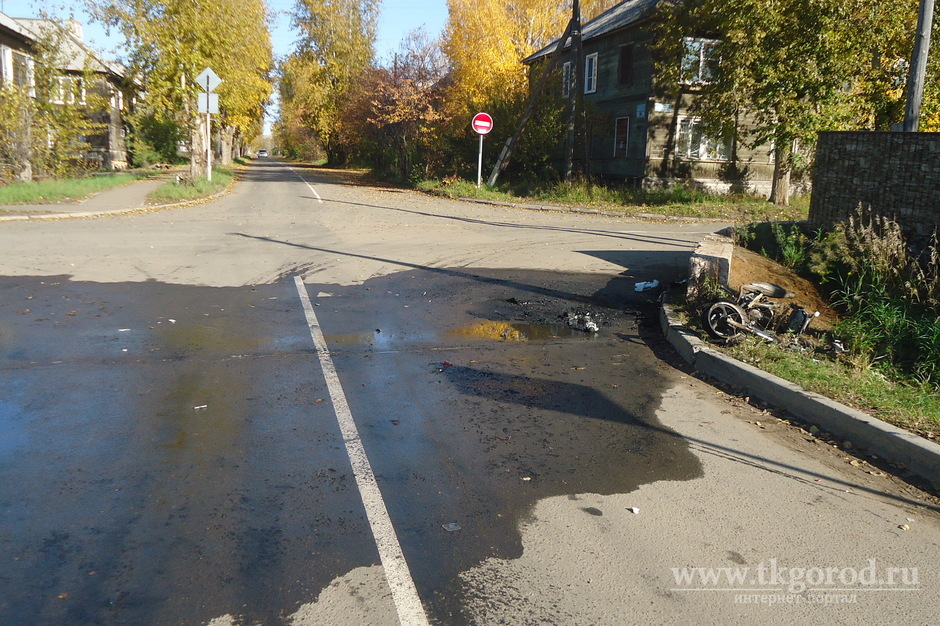 Автолюбительница не уступила дорогу 14-летнему водителю скутера в Братске