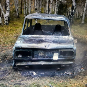 В Молодежном два уголовника угнали и сожгли автомобиль студента