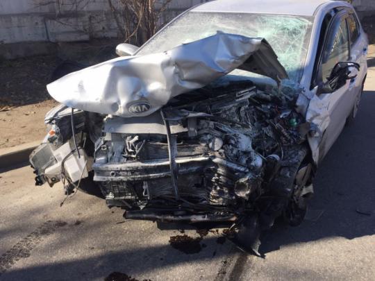 Виновник ДТП на Мира в Иркутске обвинил в аварии водителя Kia Rio