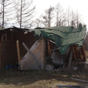 Незаконный гостевой дом снесли в Ольхонском районе