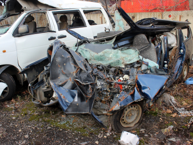 Пополнилась новыми экспонатами «Выставка разбитых автомобилей» в Иркутске