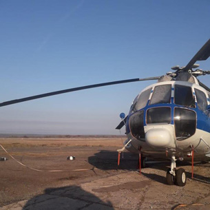 Вертолет санавиации с реанимационным модулем появился в Киренске