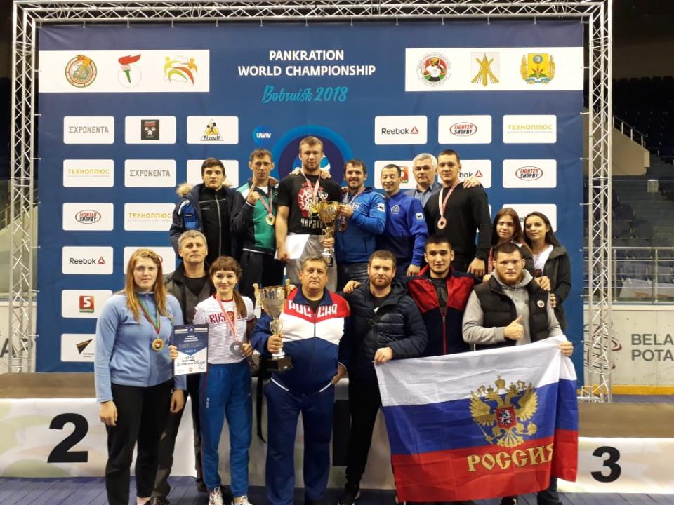 Четыре золота чемпионата мира по панкратиону завоевали представители Иркутской области (видео)