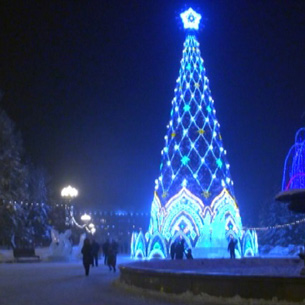 Монтаж главной елки Иркутска начнут 17 ноября