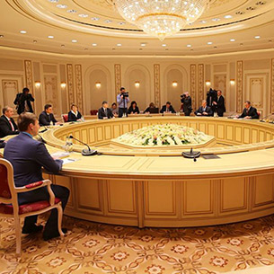 Опубликовано видео встречи Сергея Левченко с Александром Лукашенко