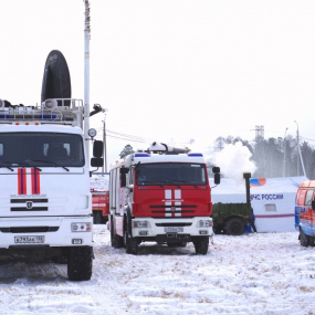 Сотрудники МЧС патрулируют опасные участки трасс в Прибайкалье
