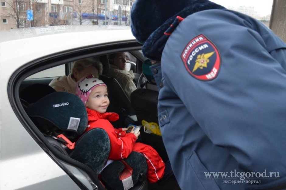 В Братске вновь проверят, как водители заботятся о безопасности маленьких пассажиров
