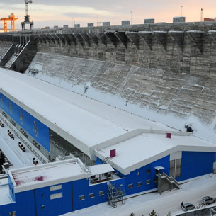Выработка Богучанской ГЭС увеличилась на 15 %