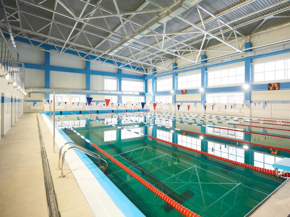 В Иркутске завершили строительство крупного спорткомплекса с плавательным бассейном
