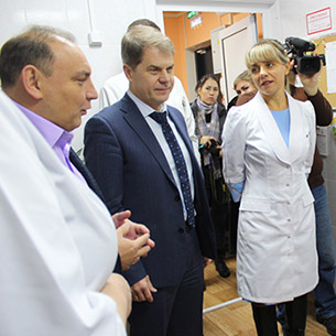 В Усолье-Сибирском открыто новое структурное подразделение горбольницы