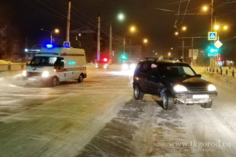 Автомобиль сбил семилетнюю девочку на пешеходном переходе в Братске