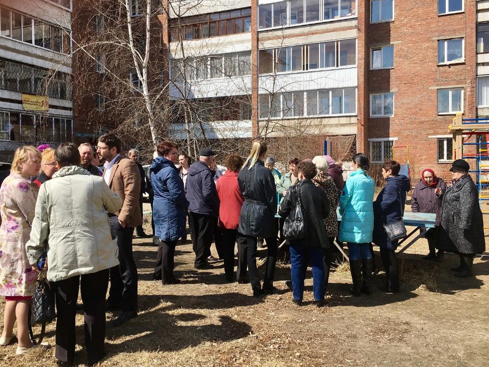 Активисты ОНФ обсудили с жителями Иркутска реализацию проекта по благоустройству городской среды