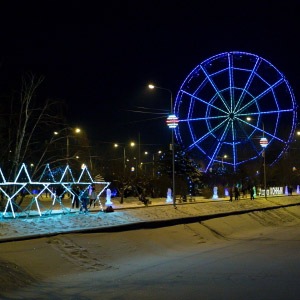 В Иркутске установили около 300 новых светодиодных конструкций