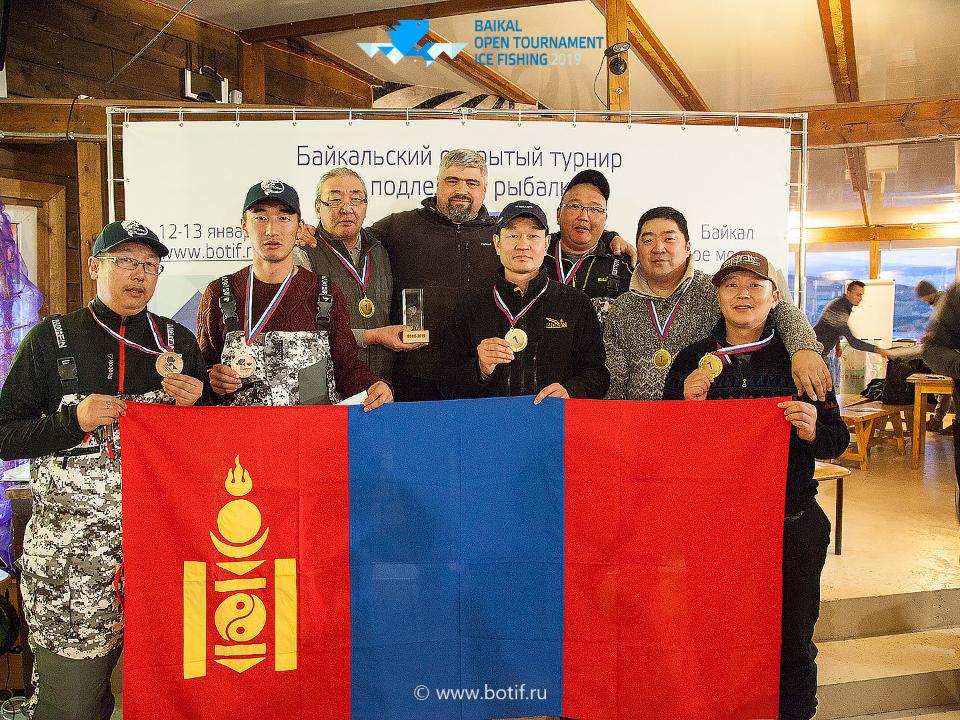 Монгольские рыбаки стали лучшими на Байкальском турнире по подледной рыбалке BOTIF-2019