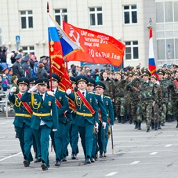Более тысячи военных и силовиков примут участие в торжественном шествии в День Победы в Иркутске