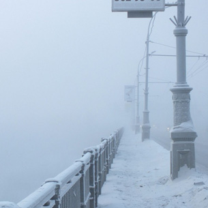 Аномально холодная погода в Иркутске сохранится до 12 февраля