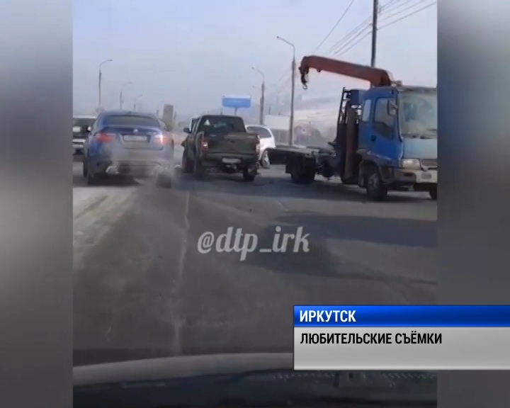 Эвакуатор в Иркутске не довез автомобиль до штрафплощадки