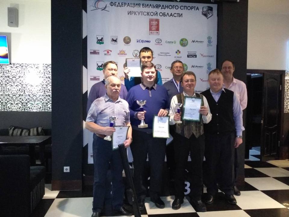 Команда ИА "Байкал24" завоевала бронзу турнира на Кубок Общественной платы Иркутской области по бильярду
