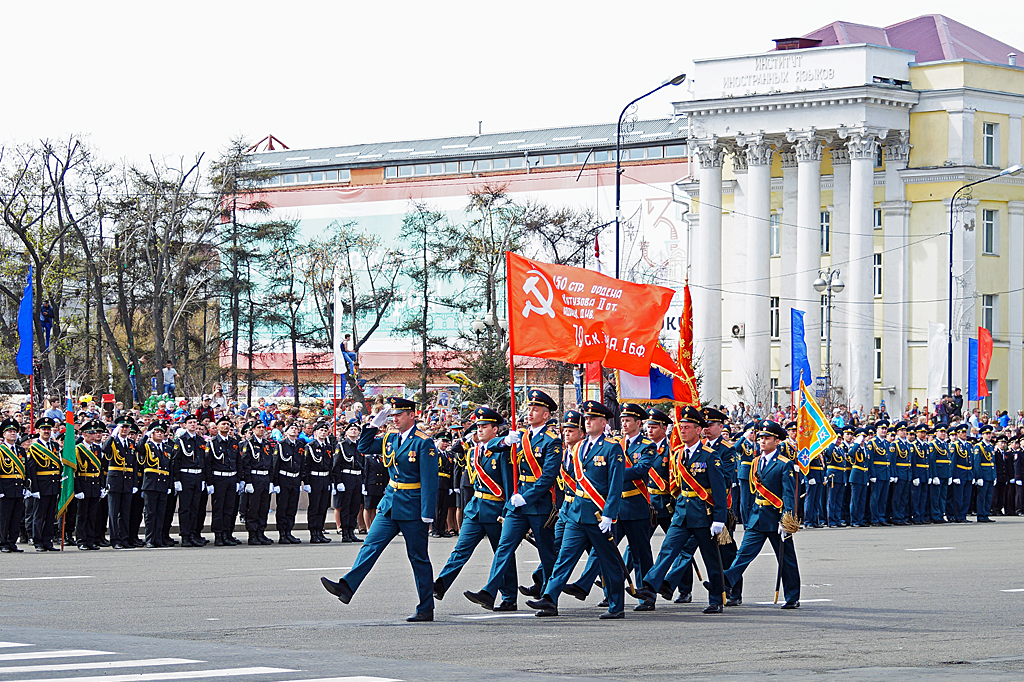 Тысяча военных и силовиков примет участие в праздничном шествии в День Победы в Иркутске