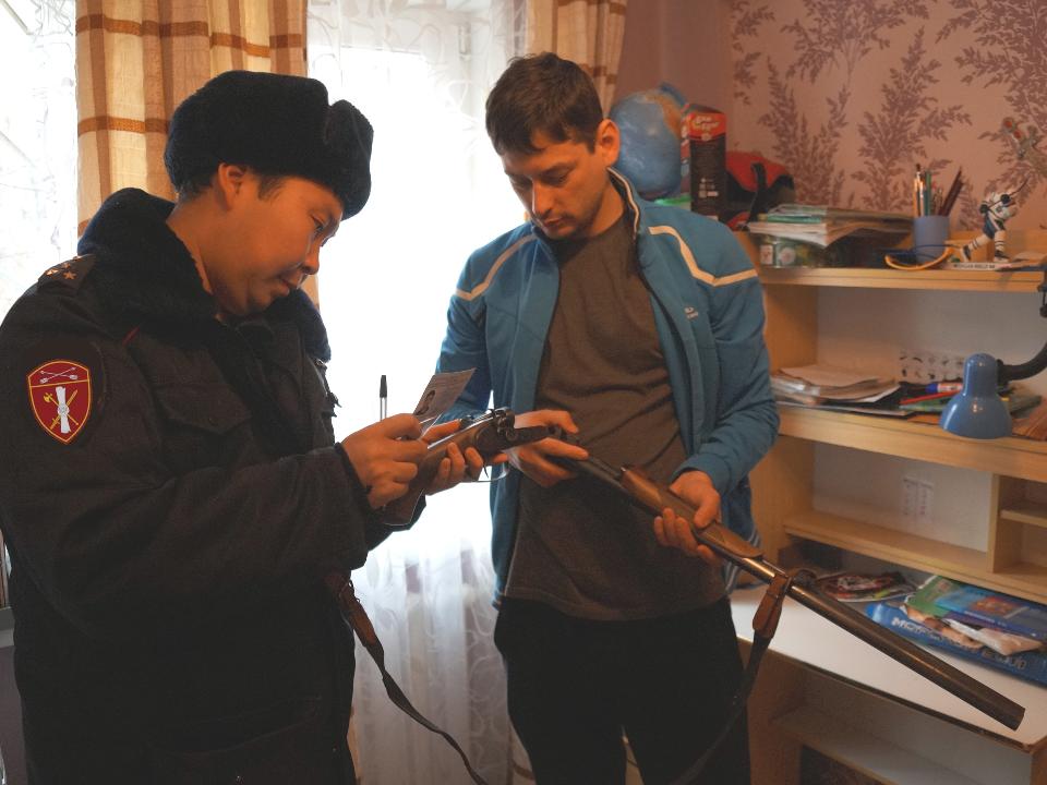 Более 800 стволов изъяли за два месяца у жителей Иркутской области
