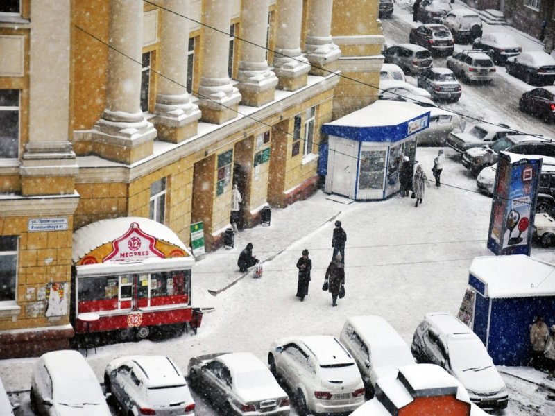 Снегопад 18 апреля в Иркутске превысил месячную норму осадков в 1,5 раза