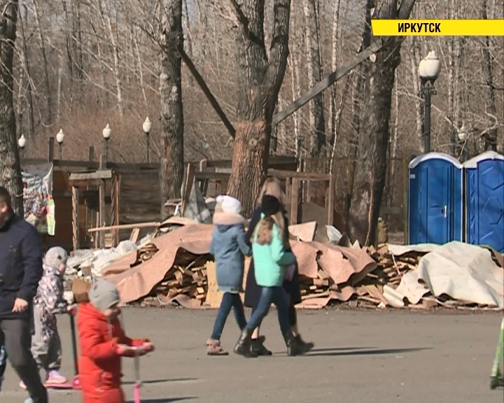 Парк &#171;Комсомольский&#187; в Иркутске-II требует реконструкции
