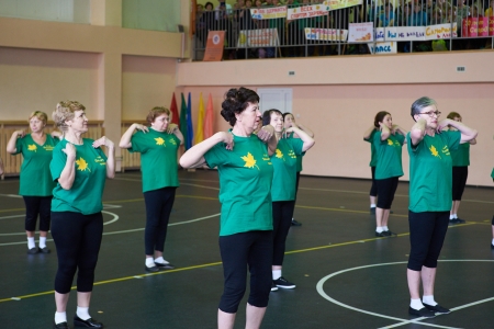 IV смотр-конкурс групп здоровья ветеранов на Кубок мэра города состоялся в Иркутске