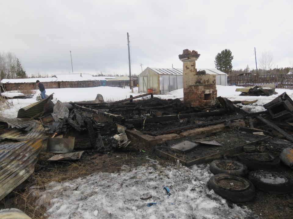 Два девятиклассника погибли на пожаре на севере Иркутской области