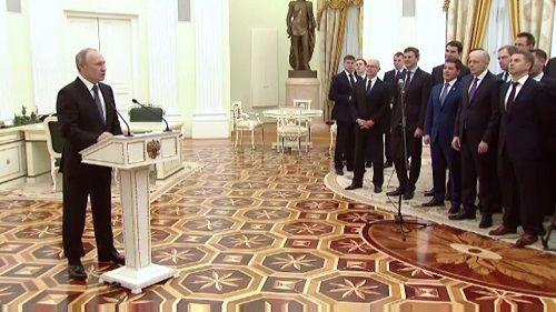 Сергей Сокол принял участие во встрече Путина с выпускниками управленческого кадрового резерва