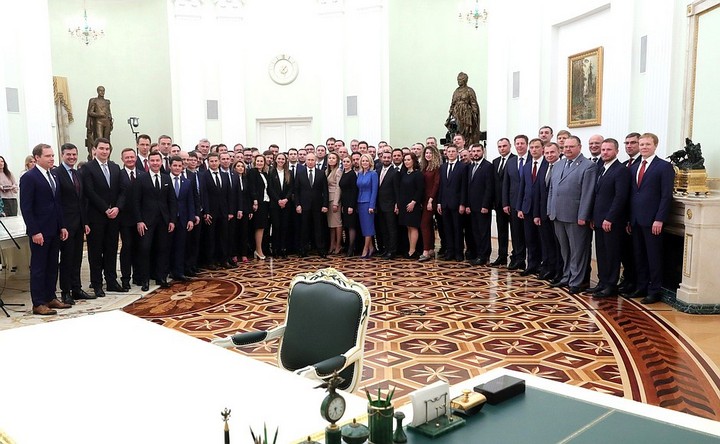 Сергей Сокол принял участие во встрече Владимира Путина с выпускниками управленческого кадрового резерва