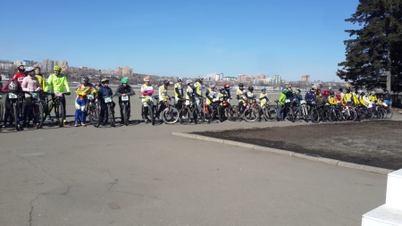 В Иркутске прошла 58-я «Гагаринская велогонка»