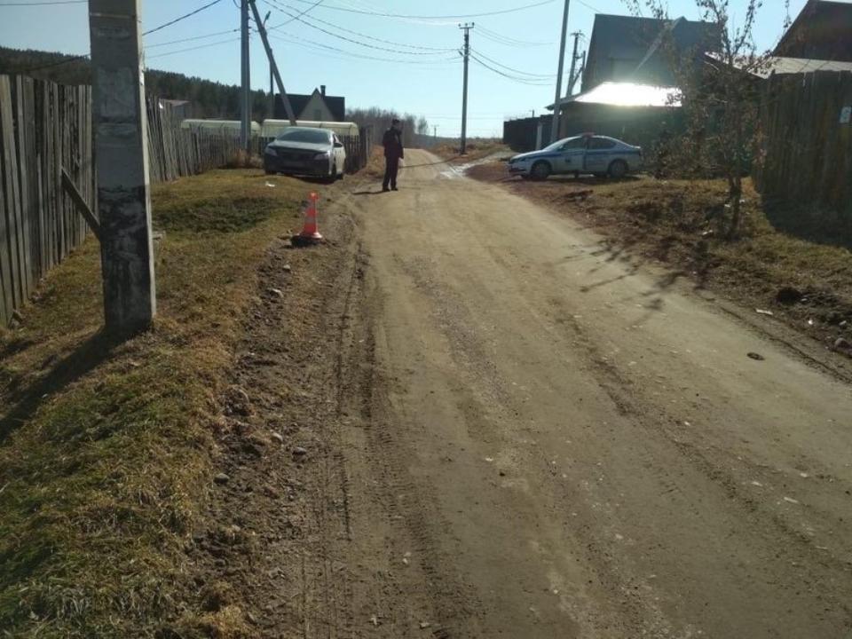 Полуторогодовалый ребенок откусил язык во время аварии в Иркутском районе