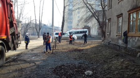 На территории Свердловского округа Иркутска ликвидировали две несанкционированные свалки