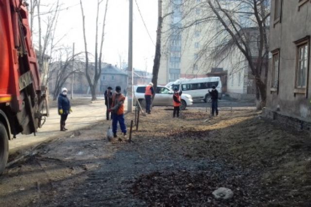 Две свалки убрали в Свердловском округе Иркутска