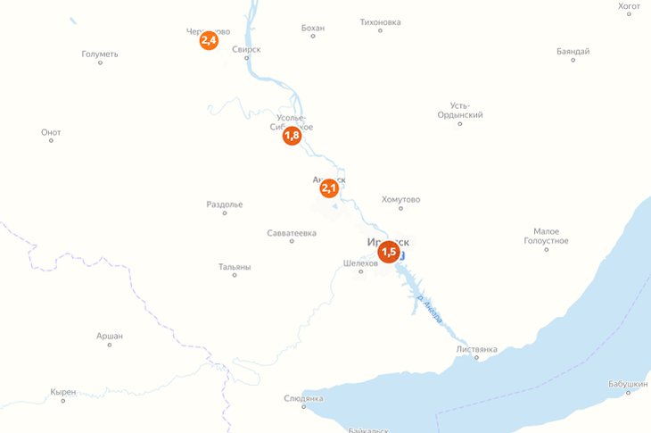 7 мая индекс самоизоляции в Иркутске остался самым низким по региону