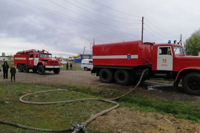 Два человека погибли на пожаре в садоводстве Зиминского района