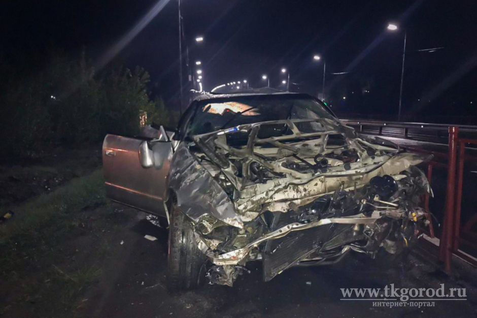 19-летний водитель  и трое пассажиров «Тойота Чайзер»  пострадали в ДТП в Иркутске