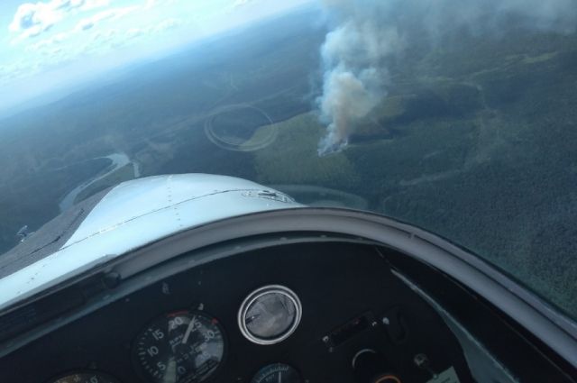 Четыре пожара потушили в лесах Иркутской области за сутки